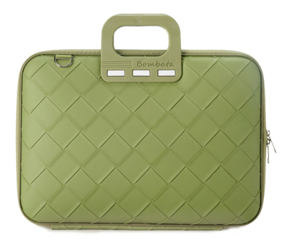 Torba na laptopa Bombata Intrecciato 15-16" miętowy